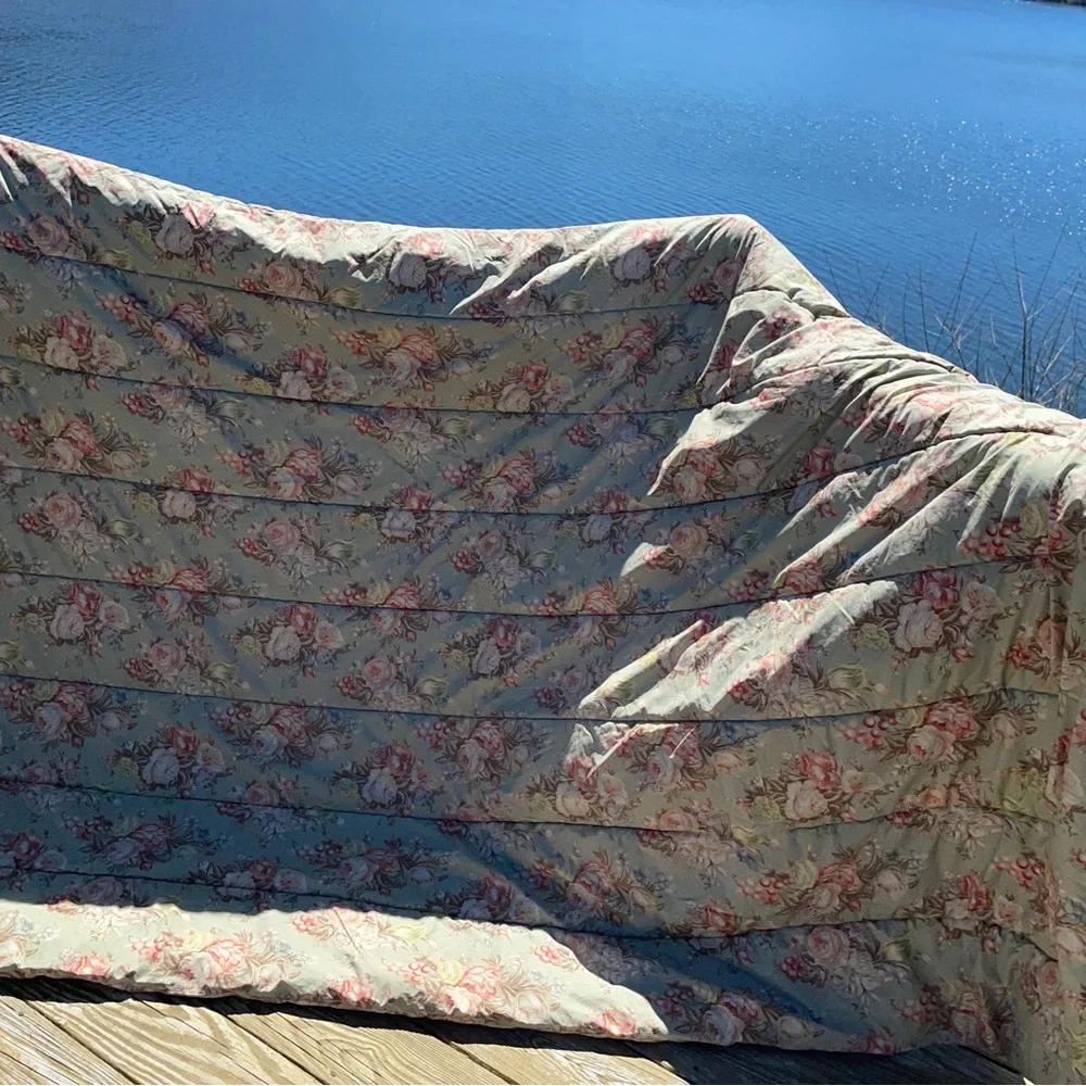 Ralph Lauren comforter queen full Charlotte cottagecore country farmhouse vtg